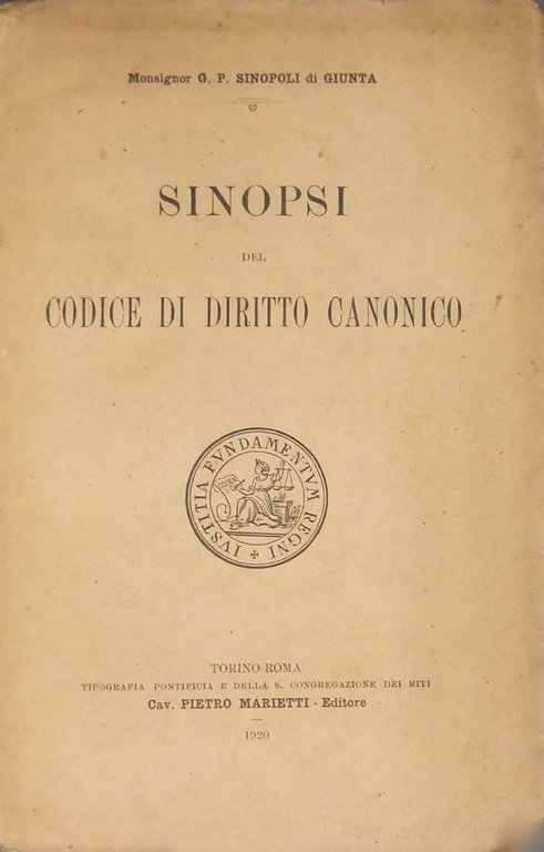 Sinopsi del codice di diritto canonico | Immagine Gallery 2