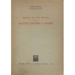 Sintesi di uno studio sui delitti contro l'onore