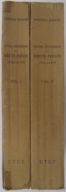 Sistema istituzionale del diritto privato italiano. Vol. I - Introduzione. … | Immagine Gallery 2