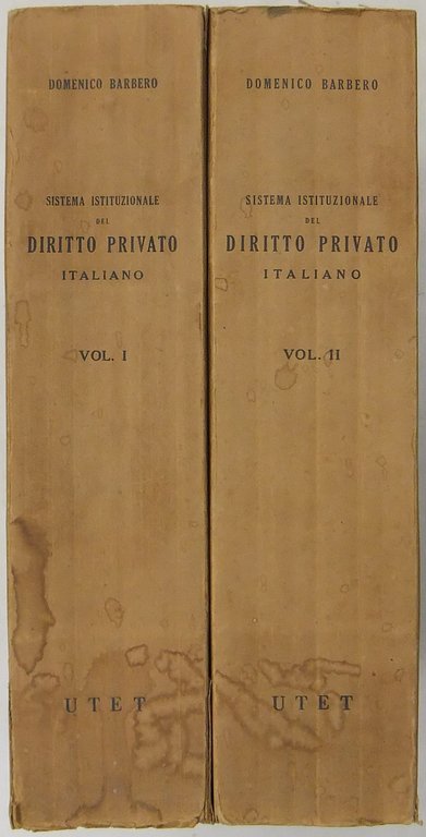 Sistema istituzionale del diritto privato italiano. Vol. I - Introduzione. … | Immagine Gallery 2
