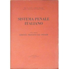 Sistema penale italiano. Parte seconda - Diritto processuale penale