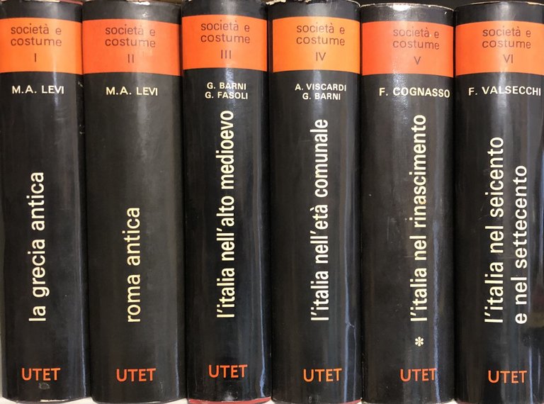 Società e Costume. Vol. I - M.A. Levi - La … | Immagine Gallery 2