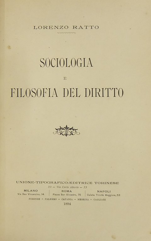 Sociologia e filosofia del diritto | Immagine Gallery 2