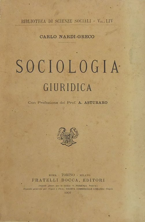 Sociologia giuridica (contributo). Con prefazione del Prof. A. Asturaro | Immagine Gallery 2