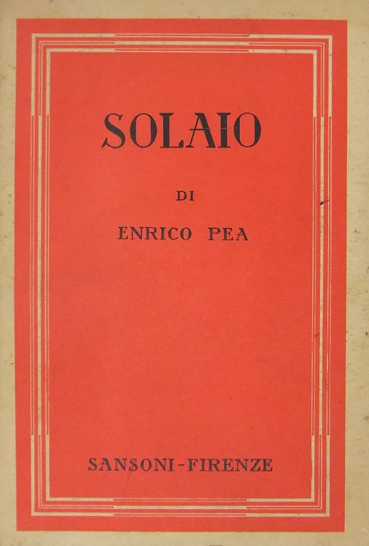 Solaio. (Storie di noi viventi) | Immagine Gallery 2
