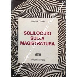 Soliloquio sulla magistratura