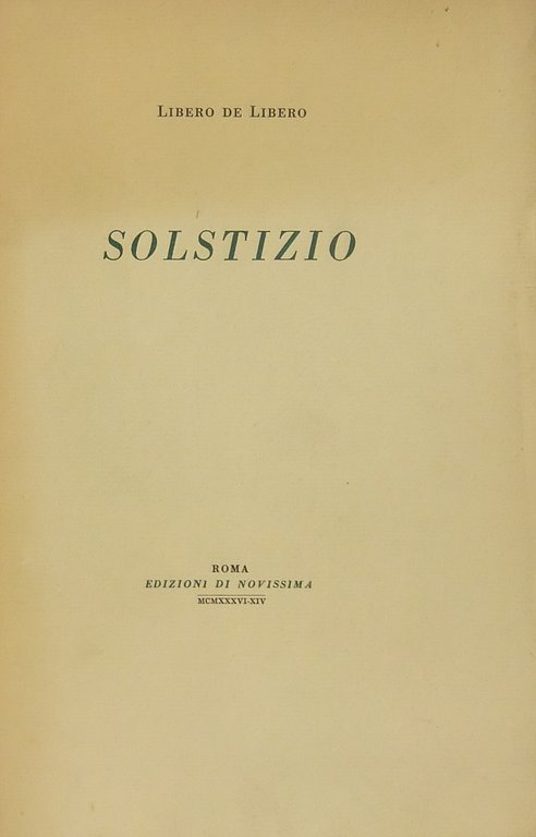 Solstizio | Immagine Gallery 2