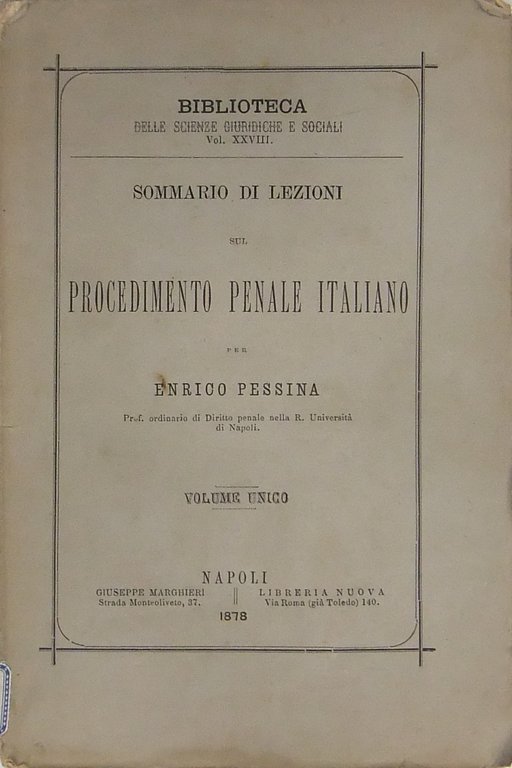 Sommario di lezioni sul procedimento penale italiano | Immagine Gallery 2