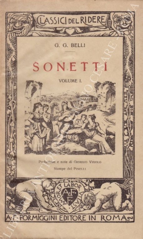 Sonetti. Prefazione e note di Giorgio Vigolo. Stampe del Pinelli | Immagine Gallery 2