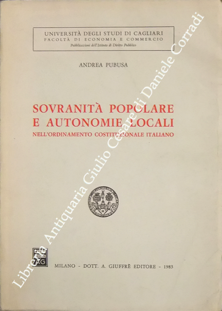 Sovranità popolare e autonomie locali nell'ordinamento costituzionale italiano | Immagine Gallery 2