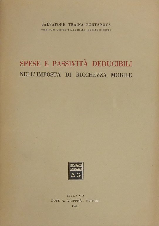 Spese e passività deducibili nell'imposta di ricchezza mobile | Immagine Gallery 2