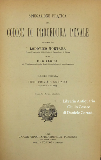 Spiegazione pratica del Codice di procedura penale. Vol. I - … | Immagine Gallery 2