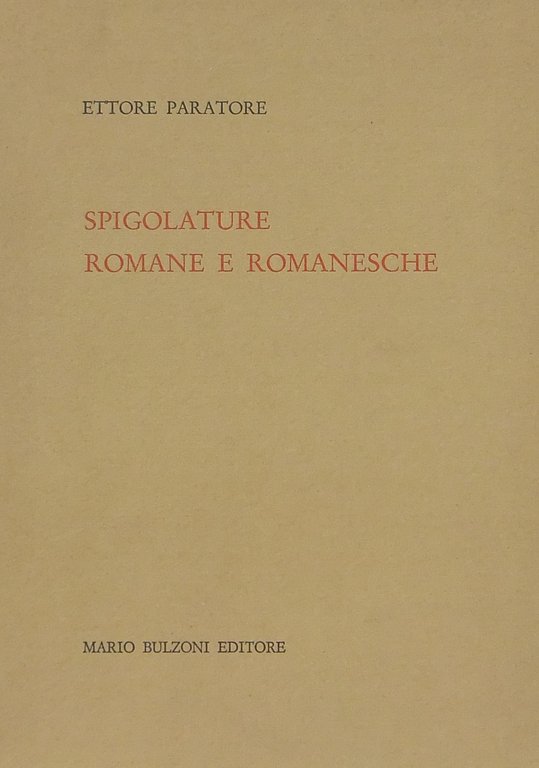 Spigolature romane e romanesche | Immagine Gallery 2