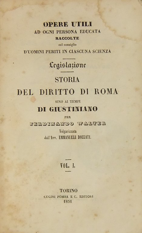 Storia del Diritto di Roma sino ai tempi di Giustiniano … | Immagine Gallery 2