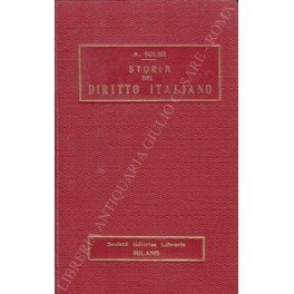 Storia del diritto italiano