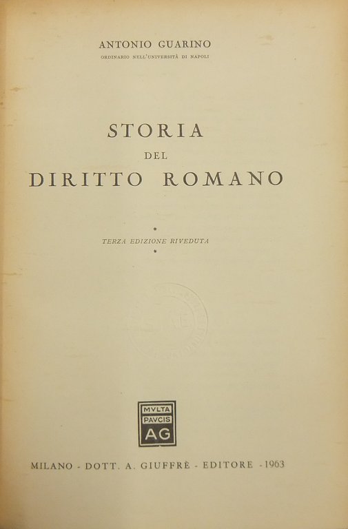 Storia del diritto romano | Immagine Gallery 2
