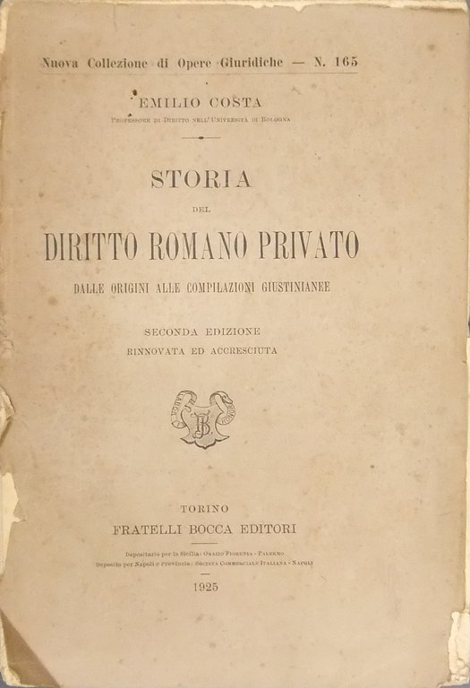 Storia del diritto romano privato dalle origini alle compilazioni giustinianee | Immagine Gallery 2