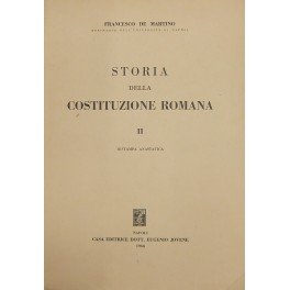 Storia della Costituzione romana. Vol. II