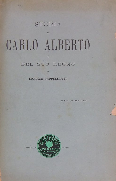 Storia di Carlo Alberto e del suo Regno | Immagine Gallery 2