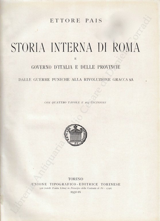 Storia interna di Roma e governo d'Italia e delle provincie … | Immagine Gallery 2