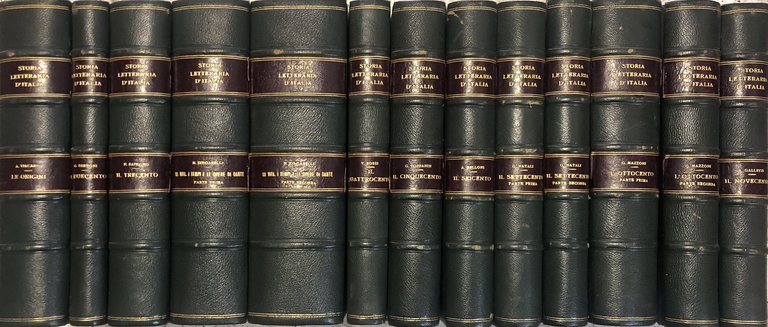 Storia letteraria d'Italia. Vol. I - Le origini; Vol. II … | Immagine Gallery 2