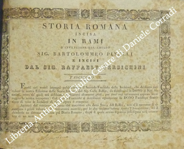 Storia romana incisa in rami d'invenzione del chiaro Sig. Bartolomeo … | Immagine Gallery 2