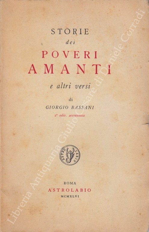 Storie dei poveri amanti e altri versi | Immagine Gallery 2