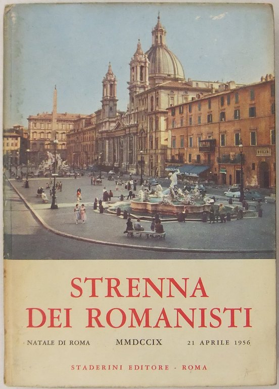 Strenna dei romanisti. Natale di Roma. N. 17 - 1956 | Immagine Gallery 2