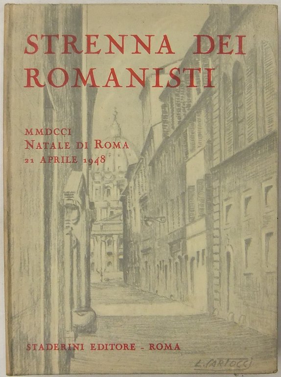 Strenna dei romanisti. Natale di Roma. N. 9 - 1948 | Immagine Gallery 2