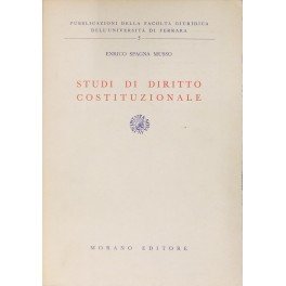 Studi di diritto costituzionale