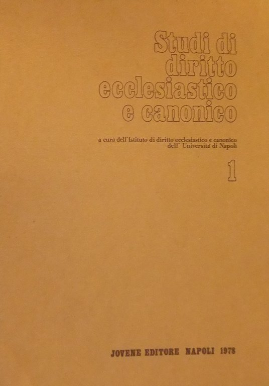 Studi di diritto ecclesiastico e canonico. A cura dell'Istituto di … | Immagine Gallery 2