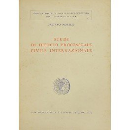 Studi di diritto processuale civile internazionale