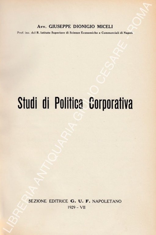 Studi di politica corporativa | Immagine Gallery 2