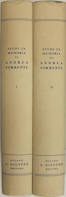 Studi in memoria di Andrea Torrente | Immagine Gallery 2