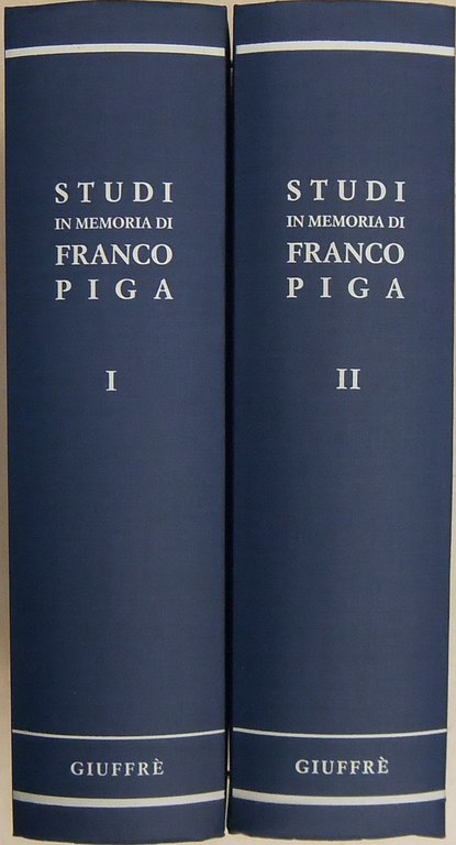 Studi in memoria di Franco Piga. Vol. I - Diritto … | Immagine Gallery 2