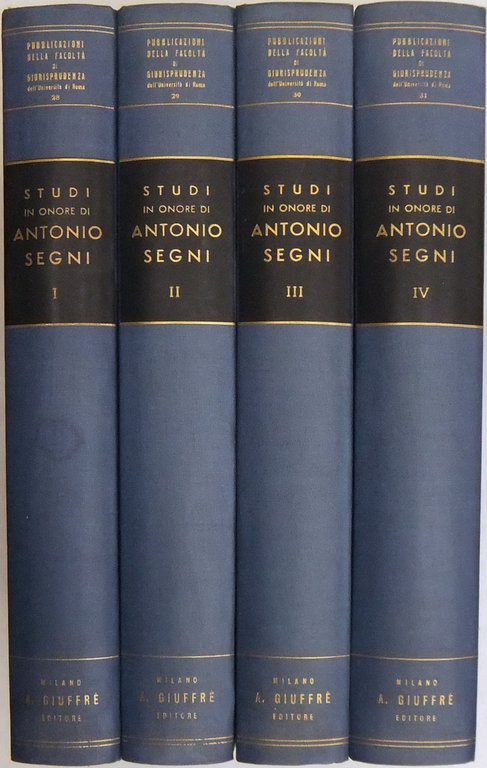 Studi in onore di Antonio Segni | Immagine Gallery 2