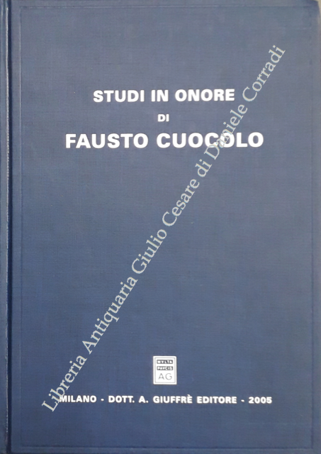 Studi in onore di Fausto Cuocolo | Immagine Gallery 2