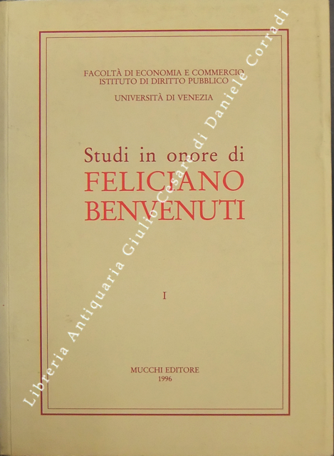 Studi in onore di Feliciano Benvenuti | Immagine Gallery 2