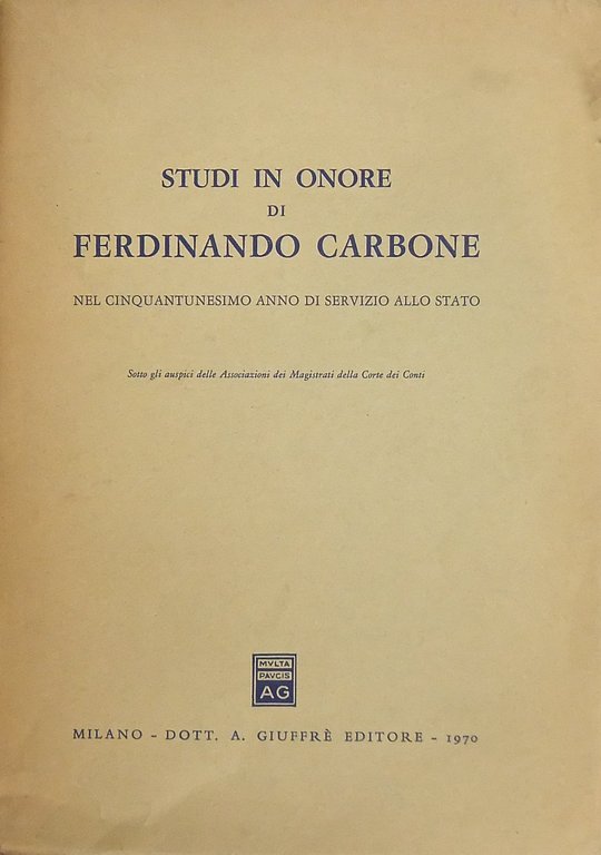 Studi in onore di Ferdinando Carbone nel cinquantunesimo anno di … | Immagine Gallery 2