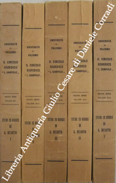 Studi in onore di Giovanni Musotto | Immagine Gallery 2