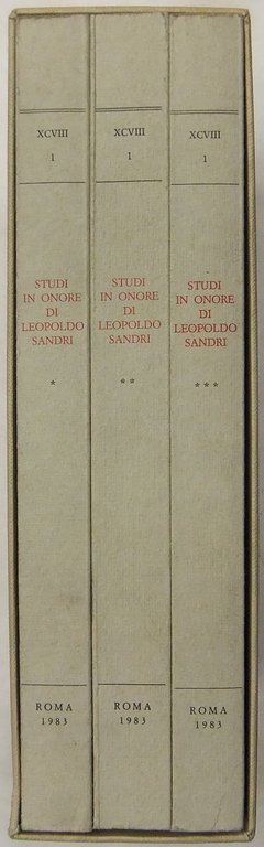 Studi in onore di Leopoldo Sandri. A cura dell'Ufficio Centrale … | Immagine Gallery 2