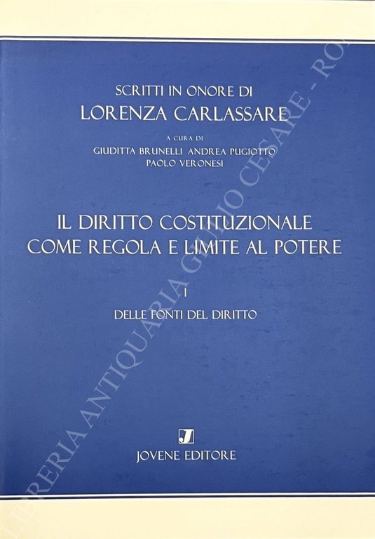 Studi in onore di Lorenza Carlassare. A cura di Giuditta … | Immagine Gallery 2