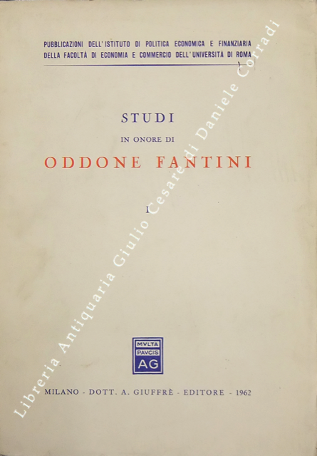 Studi in onore di Oddone Fantini | Immagine Gallery 2