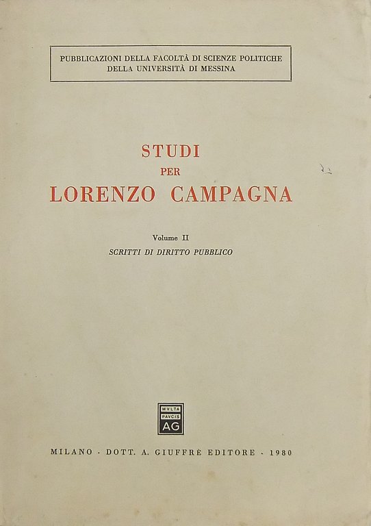Studi per Lorenzo Campagna. Vol. II - Scritti di diritto … | Immagine Gallery 2