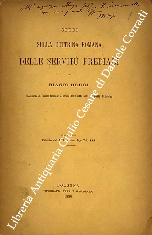 Studi sulla dottrina romana delle servitù prediali | Immagine Gallery 2