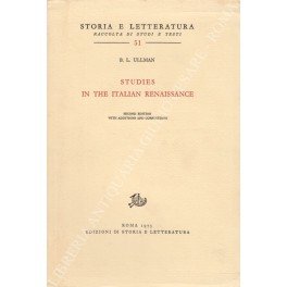 Studies in the Italian Renaissance | Immagine principale