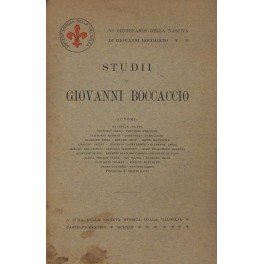 Studii su Giovanni Boccaccio