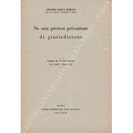 Su una pretesa privazione di giurisdizione | Immagine principale