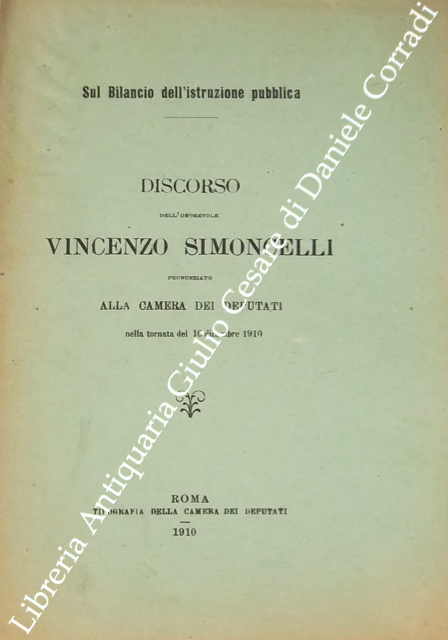 Sul bilancio dell'istruzione pubblica. Discorso pronunciato alla camera dei deputati … | Immagine Gallery 2