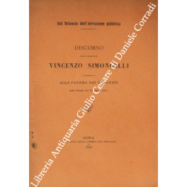 Sul bilancio dell'istruzione pubblica. Discorso pronunciato alla camera dei deputati …